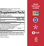 Garden of Life Liposomal Berberine and Chromium Picolinate for Already Healthy Blood Sugar, Glucose Metabolism and Cholesterol—Probiotics for Easy Digestion—Non GMO, Gluten Free, Kosher