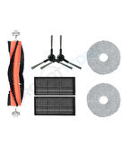 Dreame X30 Ultra Uyumlu Fırça Hepa Filtre Mop Seti-7 Parça