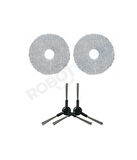 Dreame X30 Ultra Uyumlu Mop ve Yan Fırça-4 Parça