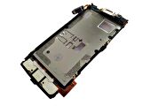 Nokia X6 Flex Orta Kasalı Nokia X6-00 Tuş Bordu Uyumlu LCD Ara Flex