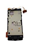 Nokia X6 Flex Orta Kasalı Nokia X6-00 Tuş Bordu Uyumlu LCD Ara Flex