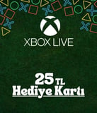 Xbox Live 25 TL Hediye Kartı