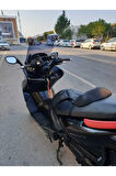 Kymco Xciting 250 500 İ Siperlik Ön Cam 2008 2012 Model 62cm Açıkfüme Renkli 4mm