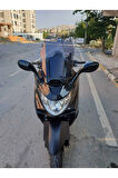 Kymco Xciting 250 500 İ Siperlik Ön Cam 2008 2012 Model 62cm Açıkfüme Renkli 4mm