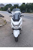 Kymco Xciting 250 500 İ Siperlik Ön Cam 2008 2012 Model 62cm Şeffaf Renkli 4mm