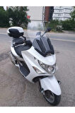 Kymco Xciting 250 500 İ Siperlik Ön Cam 2008 2012 Model 62cm Şeffaf Renkli 4mm