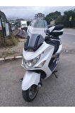 Kymco Xciting 250 500 İ Siperlik Ön Cam 2008 2012 Model 62cm Şeffaf Renkli 4mm