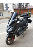 Kymco Xciting 250 500 R Siperlik Ön Cam 2010 2011 Model 72cm Siyah Renkli 4mm UZUN CAM