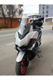 Kymco Xciting VS 400 Siperlik Ön Cam 2023 2024 Model 66cm Şeffaf Renkli 4mm
