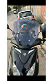 Yamaha Xcity 250 Siperlik Ön Cam 2011 2016 Model 40cm Açıkfüme Renkli 4mm
