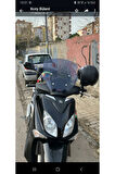 Yamaha Xcity 250 Siperlik Ön Cam 2011 2016 Model 40cm Açıkfüme Renkli 4mm