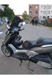 Yamaha Xcity 250 Siperlik Ön Cam 2011 2016 Model 50cm Siyah Renkli 4mm ELCİK KORUMALI