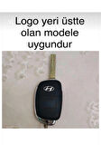 Hyundai Bayon I10 I20 Ix35 Elantra Tucson Anahtar Kılıfı 2. Ve 3.resime Bakınız Kırmızı/gold 