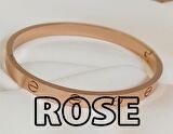Alaşım kartier  Kelepçe Bileklik Rose