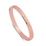 Roma Rakamlı Cartier Model Kelepçe Rose Renk - 224