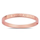 Roma Rakamlı Cartier Model Kelepçe Rose Renk - 224