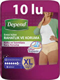 10 LU EXTRA LARGE Depend Emici Külot