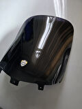 MOTOCAM Yamaha Xmax Siperlik Ön Cam 2007-2010 Model 47cm Siyah Renkli 4mm ORİJİNAL BOYLU