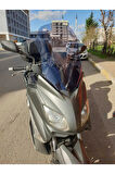 Yamaha Xmax Siperlik Ön Cam 2011 2013 Model 55cm Açıkfüme Renkli 4mm KISA SPOR CAM