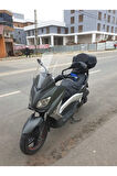 Yamaha Xmax Siperlik Ön Cam 2011 2013 Model 55cm Şeffaf Renkli 4mm KISA SPOR CAM