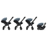 X max Bebek Arabasına Dönüşen Tekerlekli gr 0 I-size 3 Yatış Pozisyonlu & Ana Kucağı  Blue
