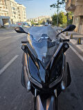MOTOCAM Yamaha Xmax 250 Siperlik Ön Cam 2014-2017 Model 36cm Şeffaf Renkli 4mm SPORTİF