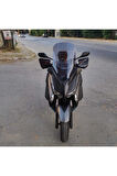 Yamaha Xmax Siperlik Ön Cam 2014 2017 Model 58cm Açıkfüme Renkli 4mm