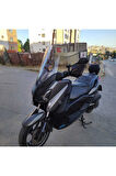 Yamaha Xmax Siperlik Ön Cam 2014 2017 Model 58cm Şeffaf Renkli 4mm