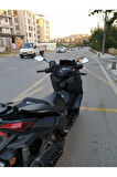 Yamaha Xmax Siperlik Ön Cam 2023 2024 Model 65cm Şeffaf Renkli 4mm ORTA BOYLU CAM