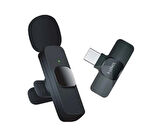 TYPE C Usb -C iPhone Android Uyumlu Youtuber iNfluencer Kablosuz Wireless Bluetooth Yaka Mikrofonu