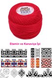Kaplan Etamin Ve Kanaviçe İpi 8 No Kod/Renk: 321 - Royaleks
