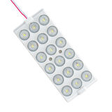 MODÜL LED 12V 6W SOĞUK BEYAZ 18 LEDLİ YANIP SÖNEN 2Lİ PAKET 13960-2835