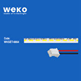 6664 JS-LB-S-JP32E9/E8-145A20A 70 LEDLİ 40 CM 3V 1 ADET LED BAR