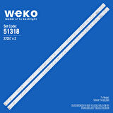 6318 37057X2 DLED32GK2X10 002 2 ADET LED BAR