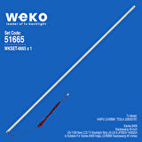 6665 JS-LB-S-JP39E9-145B20A 78 LEDLİ 49,5 CM 3V 1 ADET LED BAR