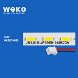 6665 JS-LB-S-JP39E9-145B20A 78 LEDLİ 49,5 CM 3V 1 ADET LED BAR