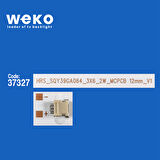 6658 37327X3 HRS_SQY39GA064_3X6_2W_MCPCB 12MM_V1 3 ADET LED BAR