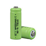 NI-MH 2/3AAA 300 MAH 1.2 VOLT BAŞLIKLI PİL