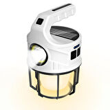 KL-537A SOLAR 6 FONKSİYONLU EL FENERİ IŞILDAK ŞARJ LAMBA