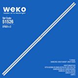 6526 37023X2 V0T8-550SM0-R0 BN96-50379A 2 ADET LED BAR