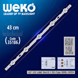 42 V13 CDMS REV1.0 1 L2-TYPE - 6916L-1404A - 43 CM 5 LEDLİ -