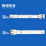 6083 36872X4 36873X4 L1_N5K_D3_FAM_L4/R3 8 ADET LED BAR