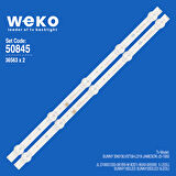 5845 36563X2 JL.D19051235-081BS-M 8DD1-90A0-005000 2 ADET LED BAR