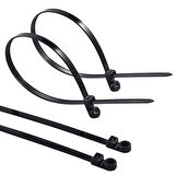 PM-26328 DELİKLİ SİYAH KABLO BAĞI 3.6X200MM