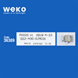 6194 36389X3 P0020 V1 D22-430-GJMC01 3 ADET LED BAR