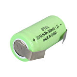 1.2V 300 MAH NI-MH 2/3AA ŞARJ EDİLEBİLİR PUNTALI LİTYUM PİL