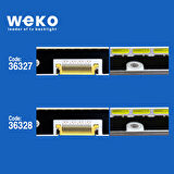 5401 36327X1 36328X1 SLED_MCPCB_LED5030_22MM_WIDTH_55 2 ADET LED BAR