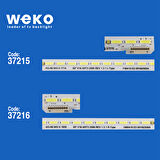 6522 37215X1 37216X1 65 V16 ART3 2505/6 REV 13 1 L/R-TYPE 2 ADET LED BAR
