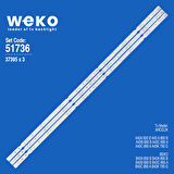 6736 37395X3 SE43D10-ZC22AG-03 10S1P 3 ADET LED BAR
