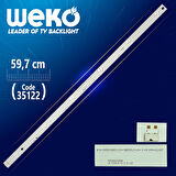 LB-C550F14-E4-S-G1-LD2 - LB55036 V1 - 55D3000/D2000 - KHP200591A - 59.7 CM 6 LEDLİ -